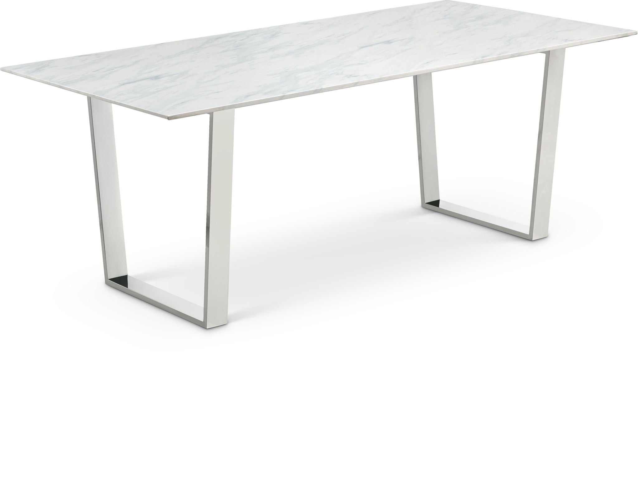 Carlton - Dining Table - Pearl Silver - Steel - Urban Living Furniture (Los Angeles, CA)