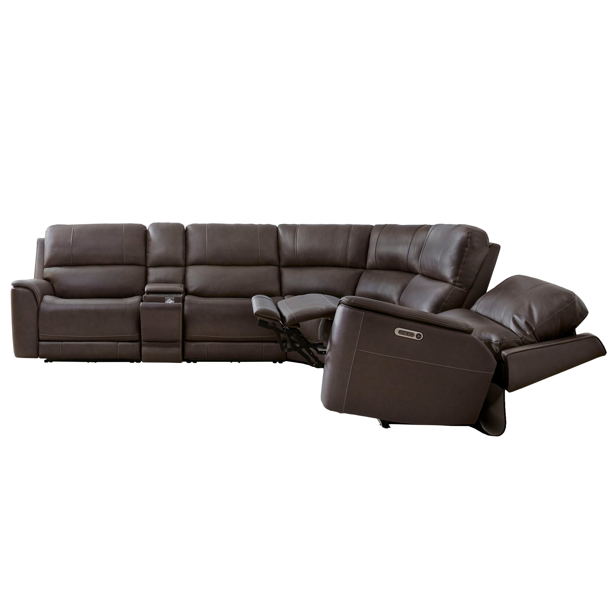 Easton - Power Reclining Sectional With Power Adjustable Headrests - Urban Living Furniture (Los Angeles, CA)