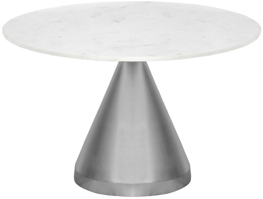 Emery - Dining Table - White - Marble/Stone - Urban Living Furniture (Los Angeles, CA)