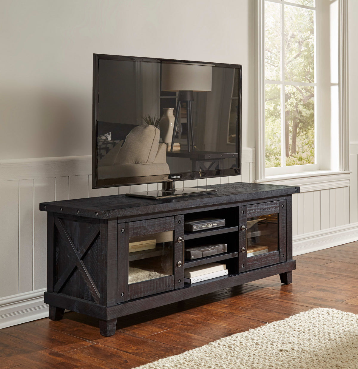 Yosemite - Solid Wood Media Console - Cafe