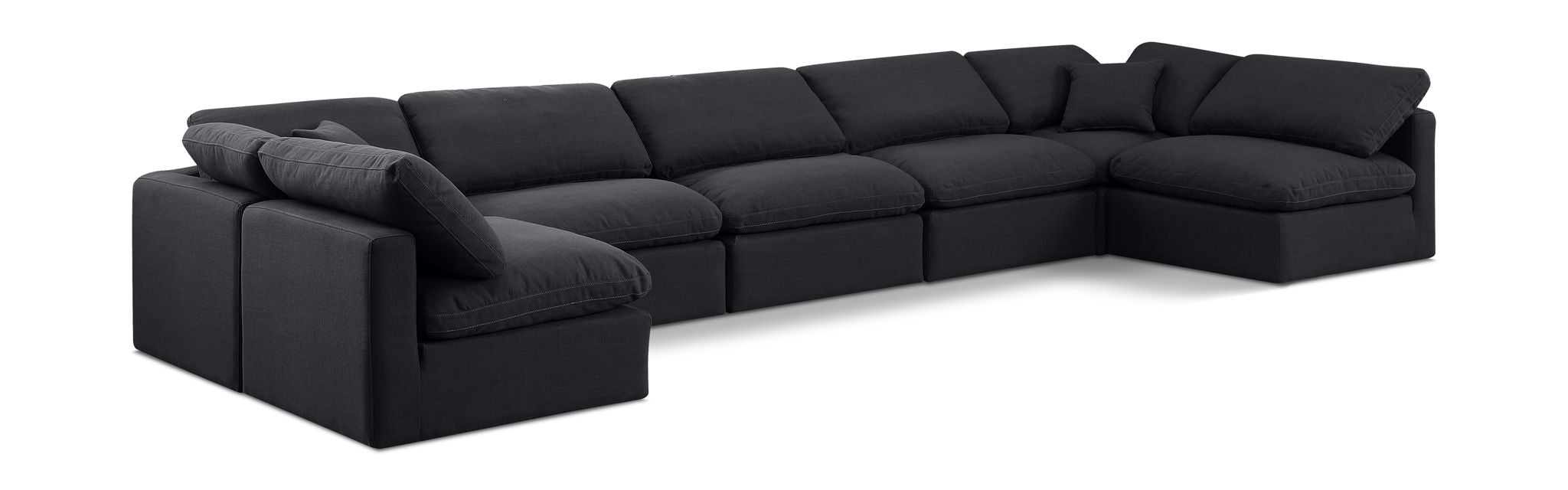 Indulge - Linen 7 Piece Modular U-Shaped Sectional - Urban Living Furniture (Los Angeles, CA)