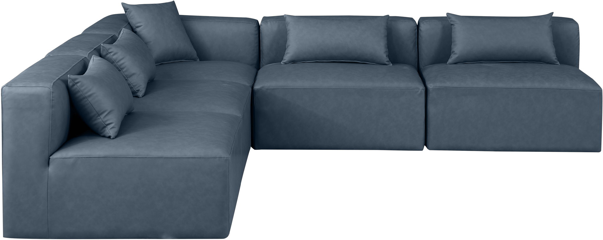 Cube - 5 Piece Modular Corner Armless Sectional - Urban Living Furniture (Los Angeles, CA)