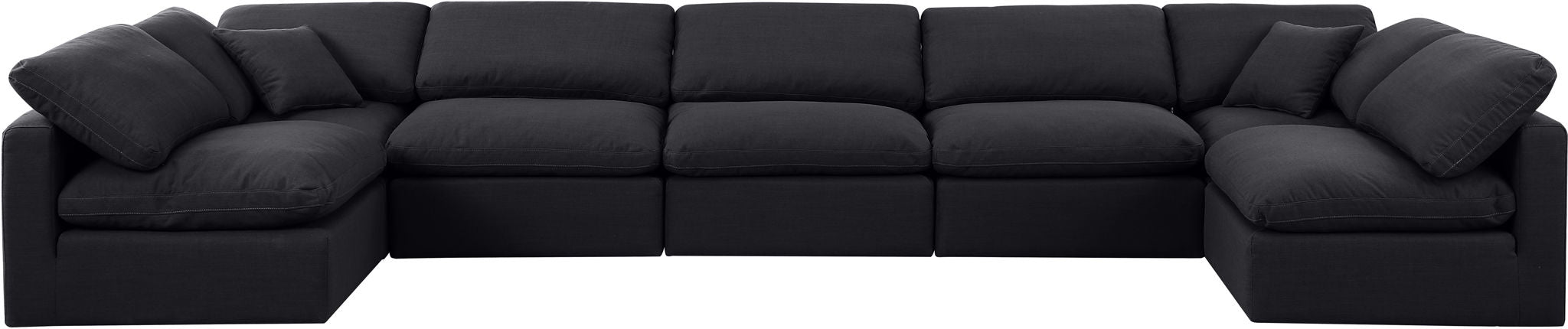 Indulge - Linen 7 Piece Modular U-Shaped Sectional - Urban Living Furniture (Los Angeles, CA)