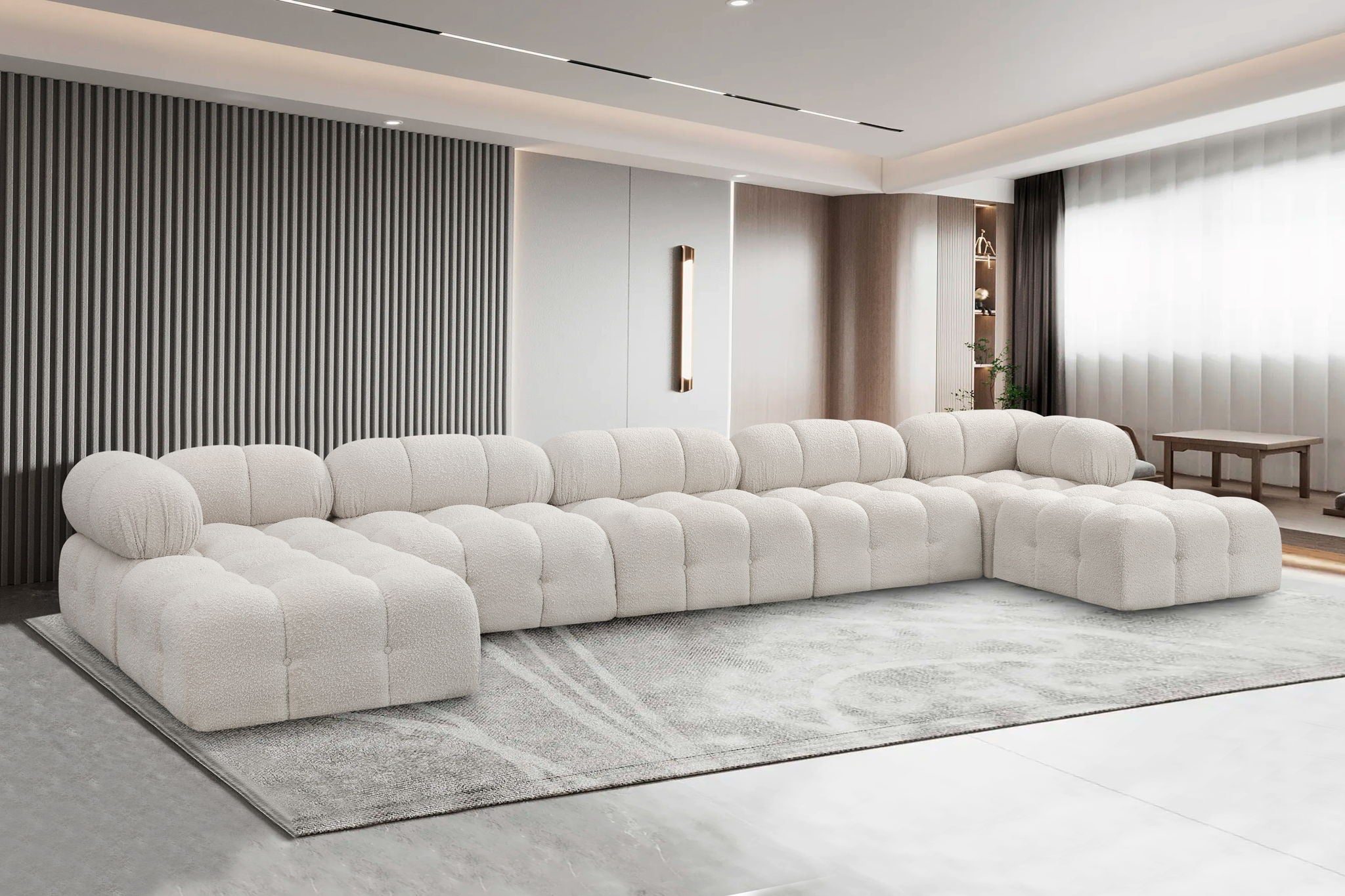 Ames - 7 Piece Fabric Modular U-Shaped Sectional - Urban Living Furniture (Los Angeles, CA)