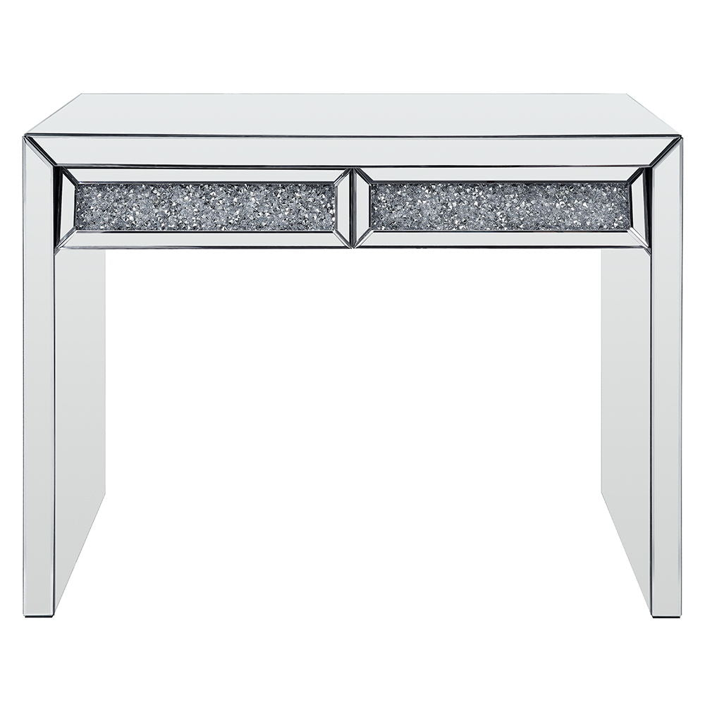 Noralie - Console Table Faux Diamonds - Mirrored - Urban Living Furniture (Los Angeles, CA)