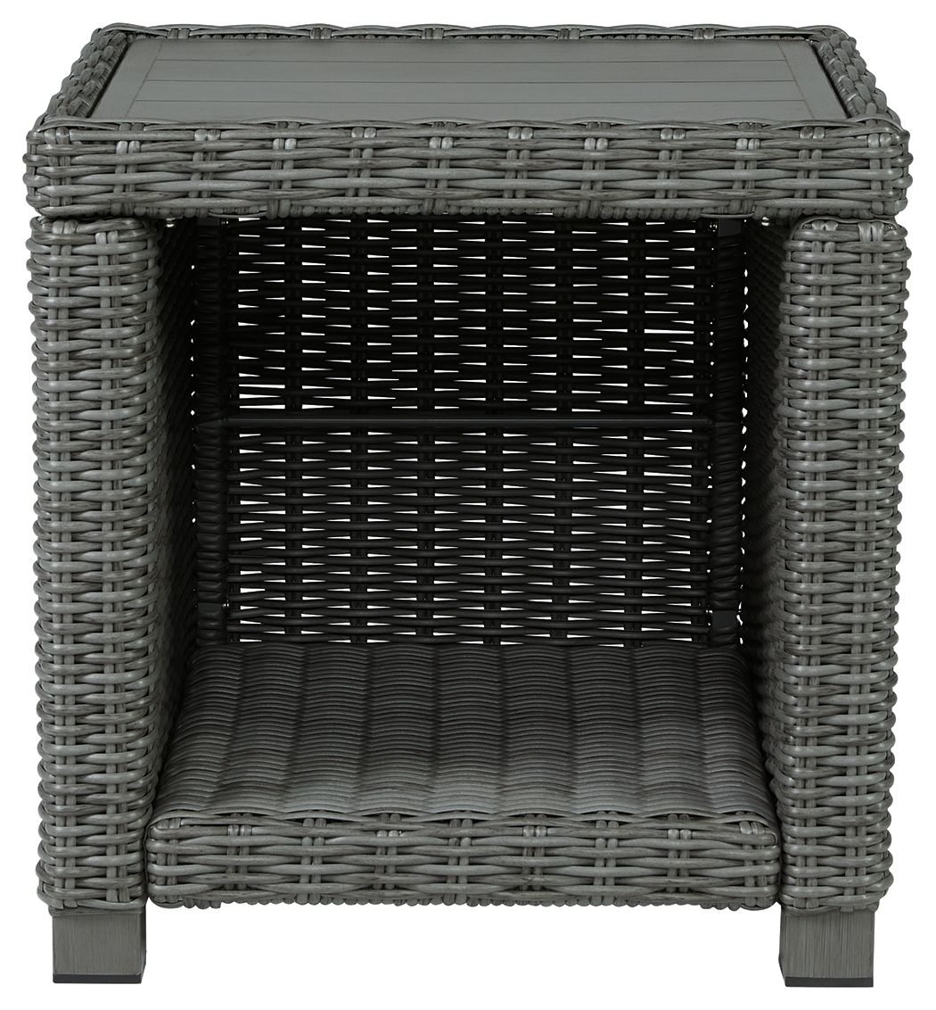 Elite Park - Gray - Square End Table - Urban Living Furniture (Los Angeles, CA)