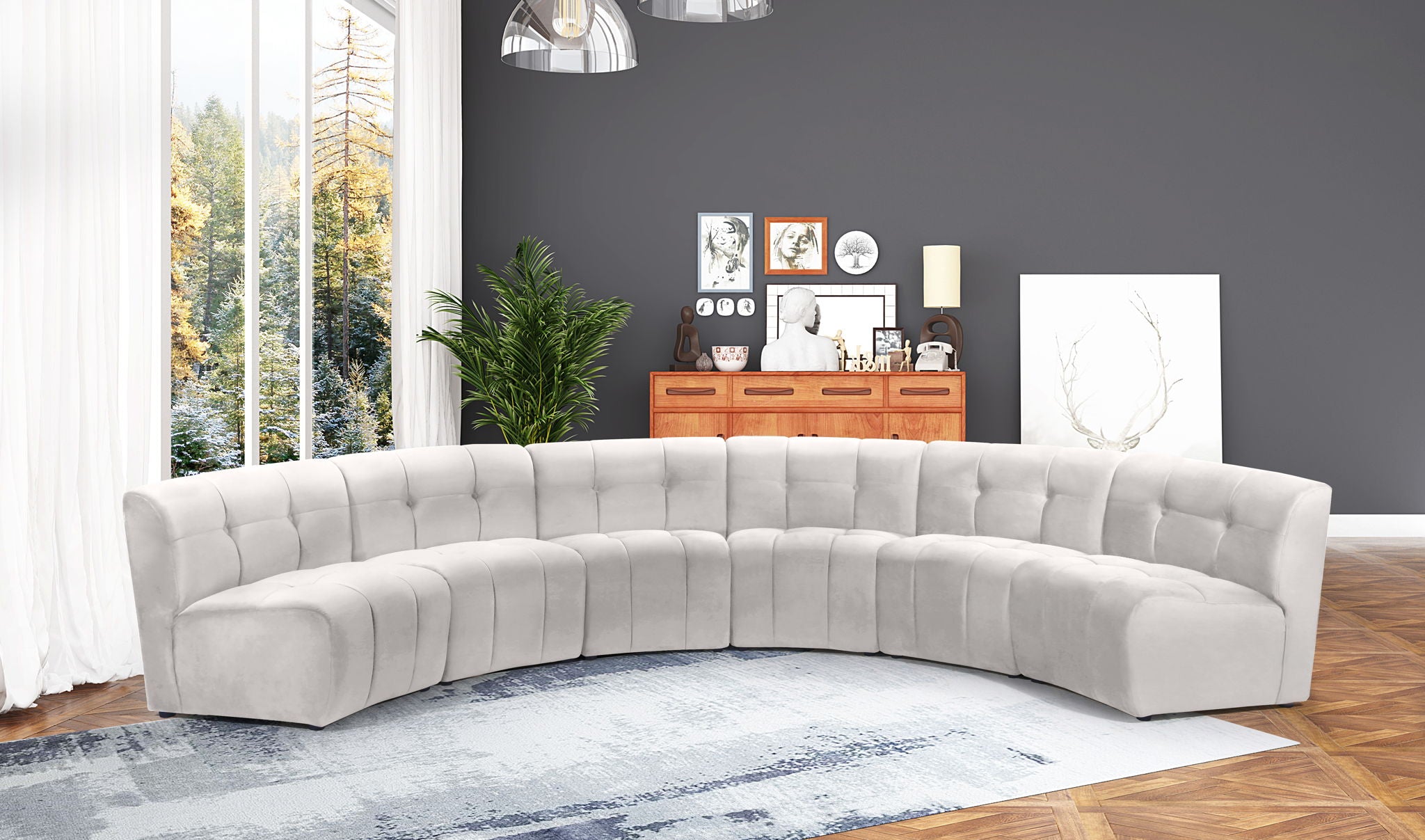 Limitless - 6 Pc. Modular Sectional - Urban Living Furniture (Los Angeles, CA)