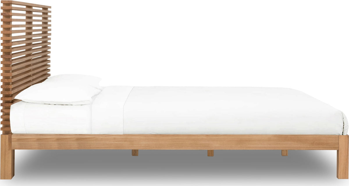 Tanner - Solid Ash Platform Bed