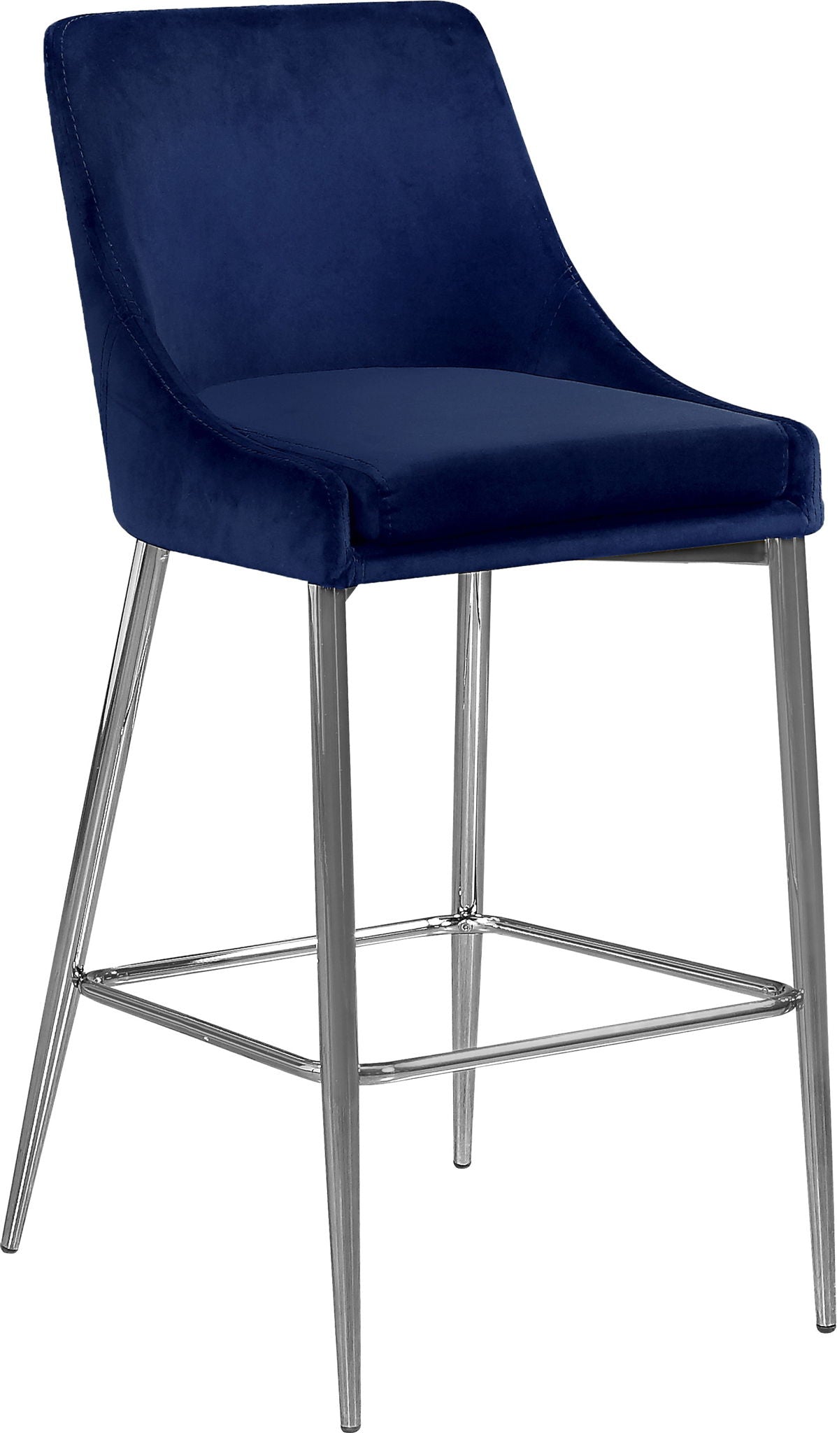 Karina - Stool with Chrome Legs (Set of 2) - Urban Living Furniture (Los Angeles, CA)
