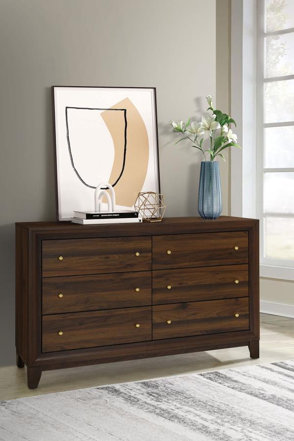 Welsley - 6-Drawer Dresser - Urban Living Furniture (Los Angeles, CA)