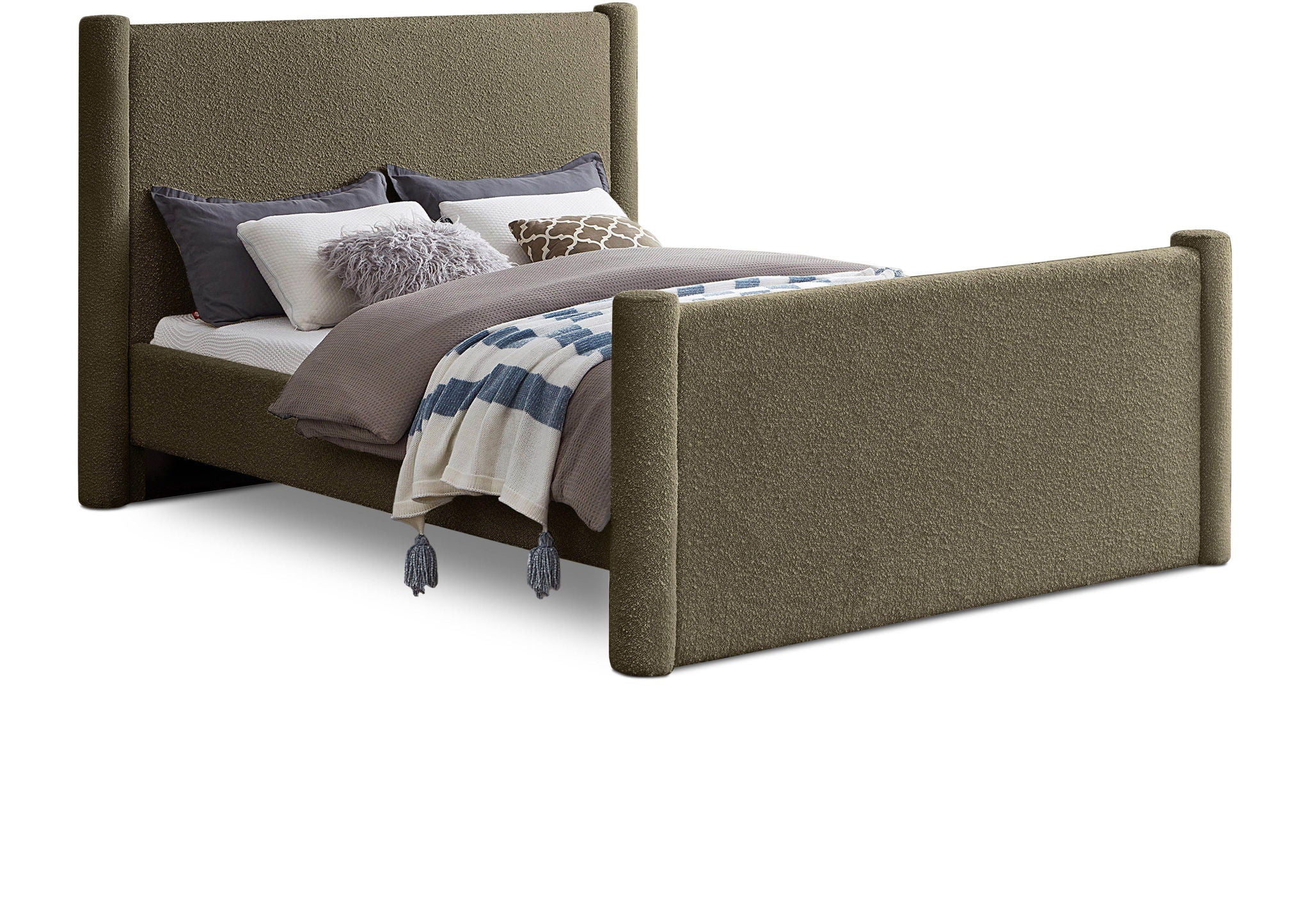 Elias - Boucle Bed - Urban Living Furniture (Los Angeles, CA)