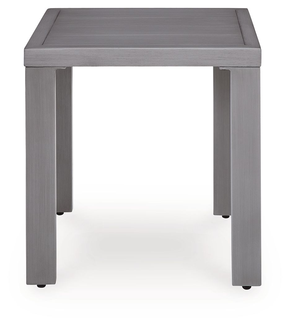 Half Moon Beach - Square End Table - Gray - Urban Living Furniture (Los Angeles, CA)