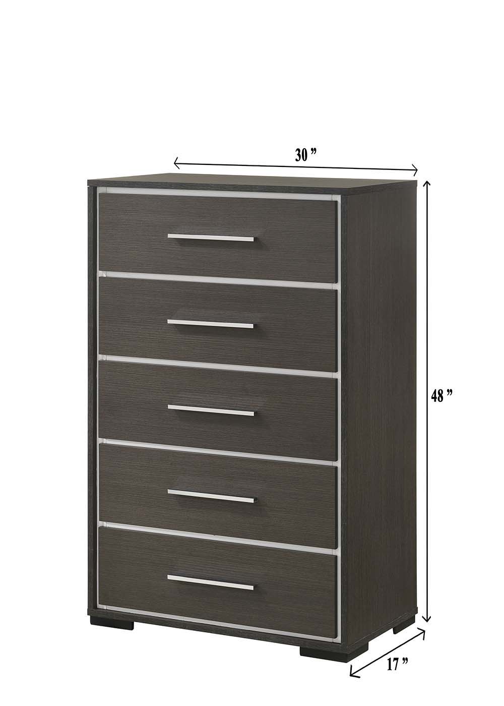 Sharpe - Chest - Dark Gray - Urban Living Furniture (Los Angeles, CA)