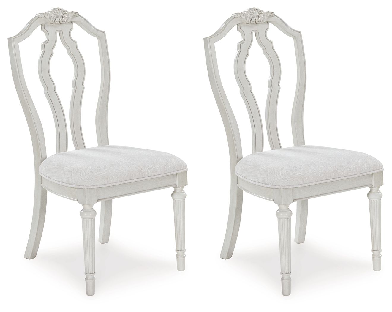 Montelaine - Antique White - Dining Upholstered Side Chair (Set of 2) - Urban Living Furniture (Los Angeles, CA)