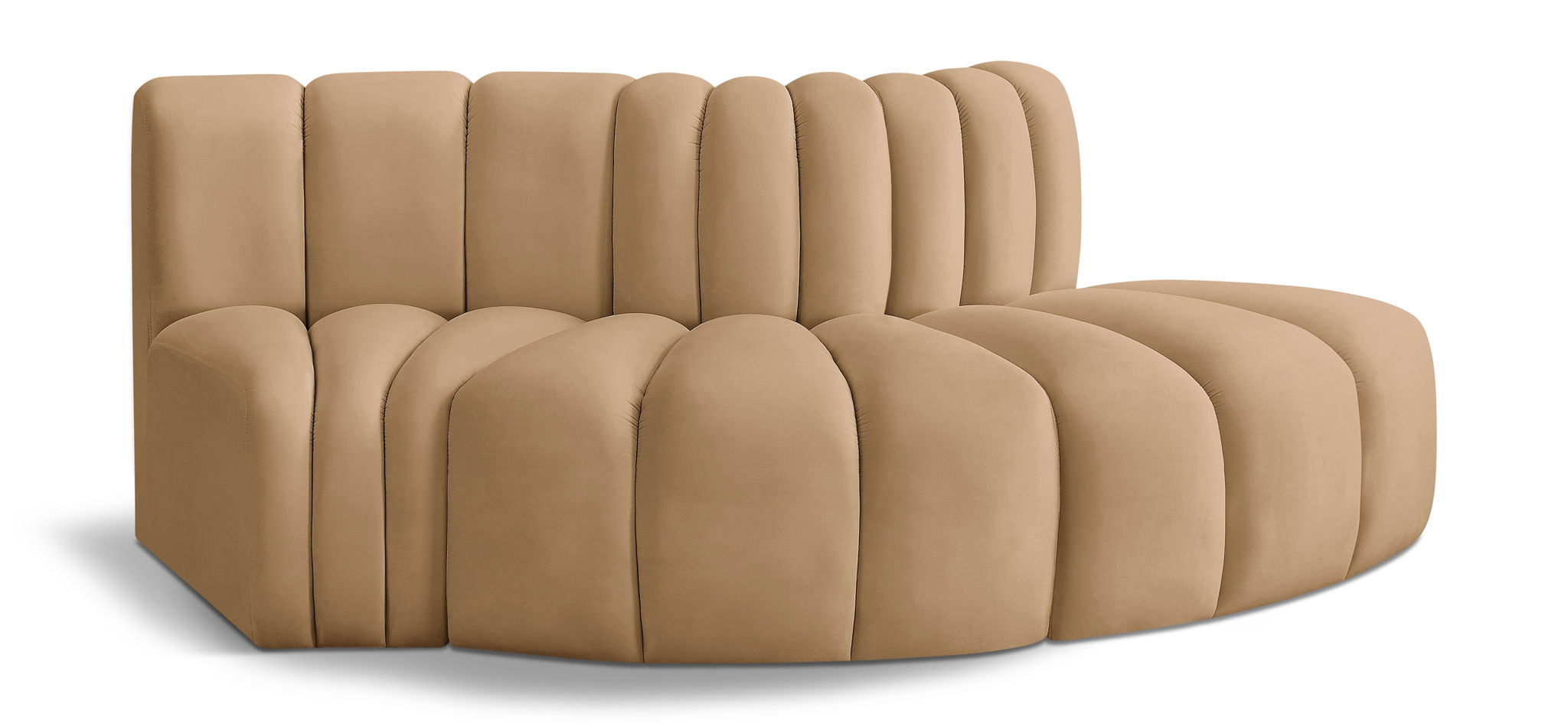 Arc - Velvet 3 Piece Modular Sofa - Urban Living Furniture (Los Angeles, CA)