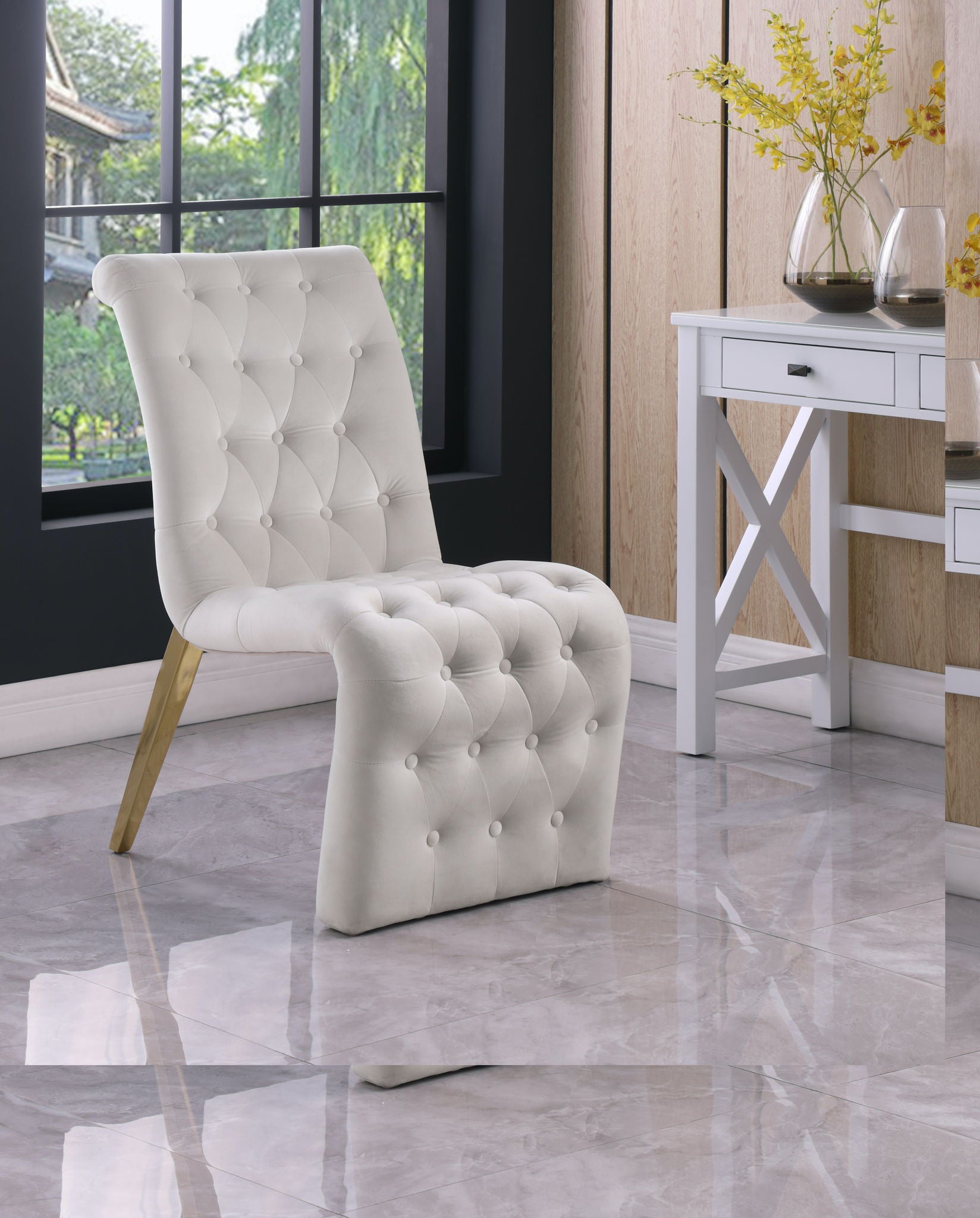 Curve - Dining Chair (Set of 2) - Urban Living Furniture (Los Angeles, CA)