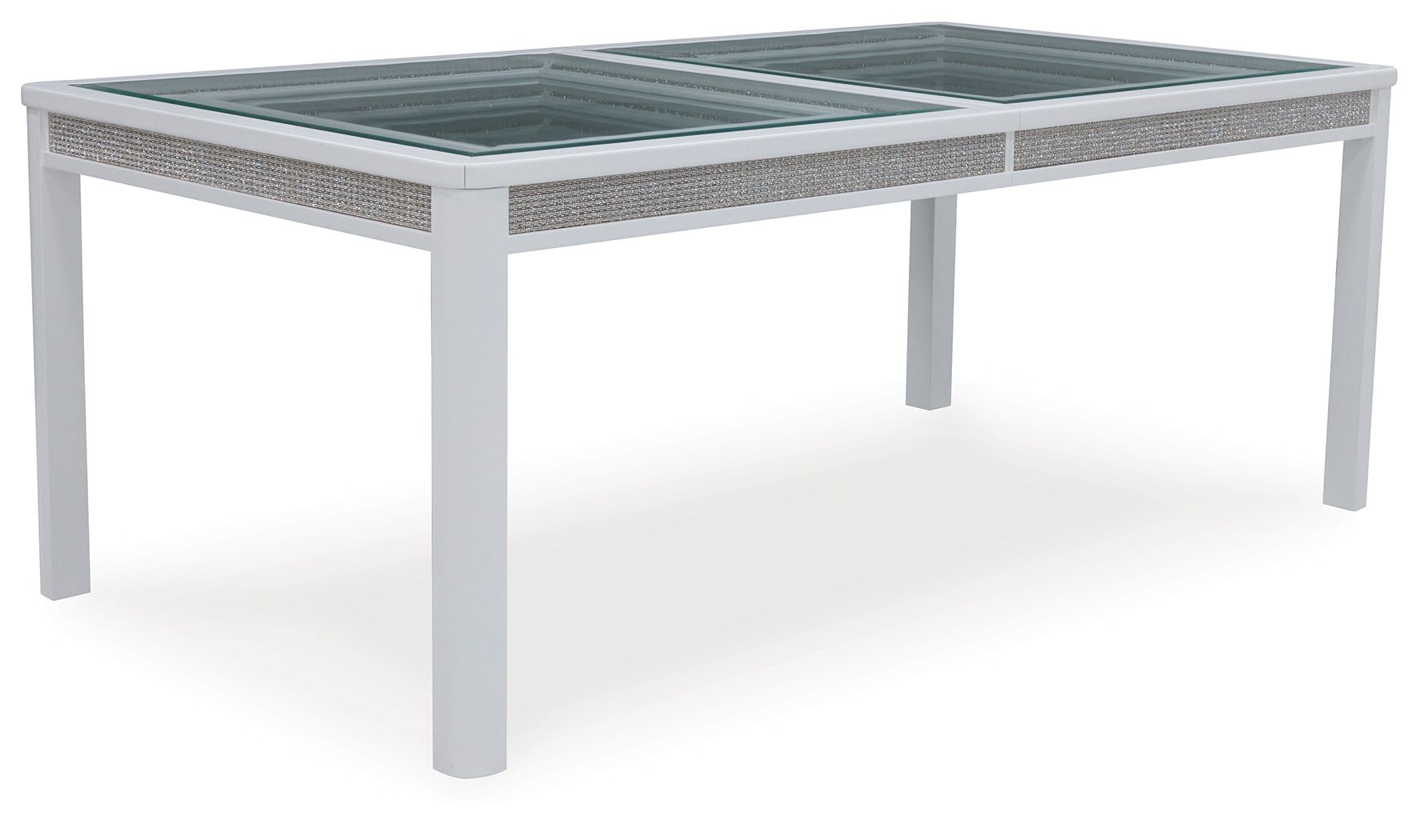 Chalanna - White - Rectangular Dining Room Extension Table - Urban Living Furniture (Los Angeles, CA)