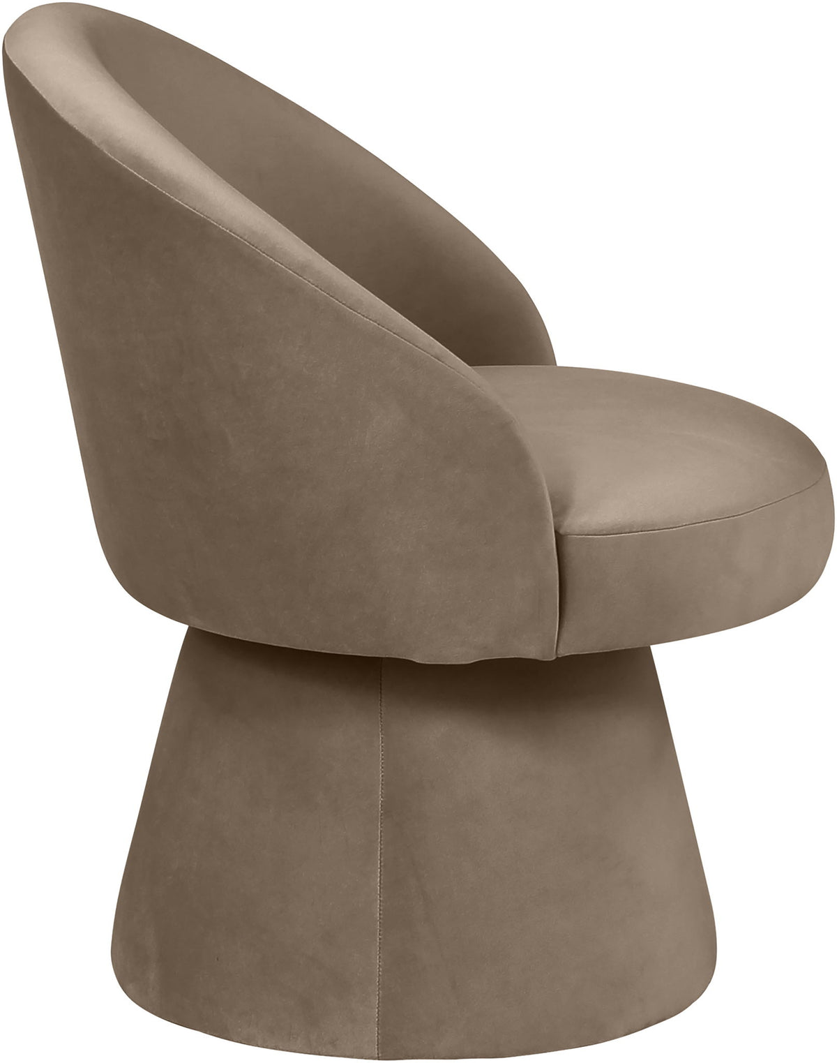 Selene - Upholstered Swivel Dining Chair