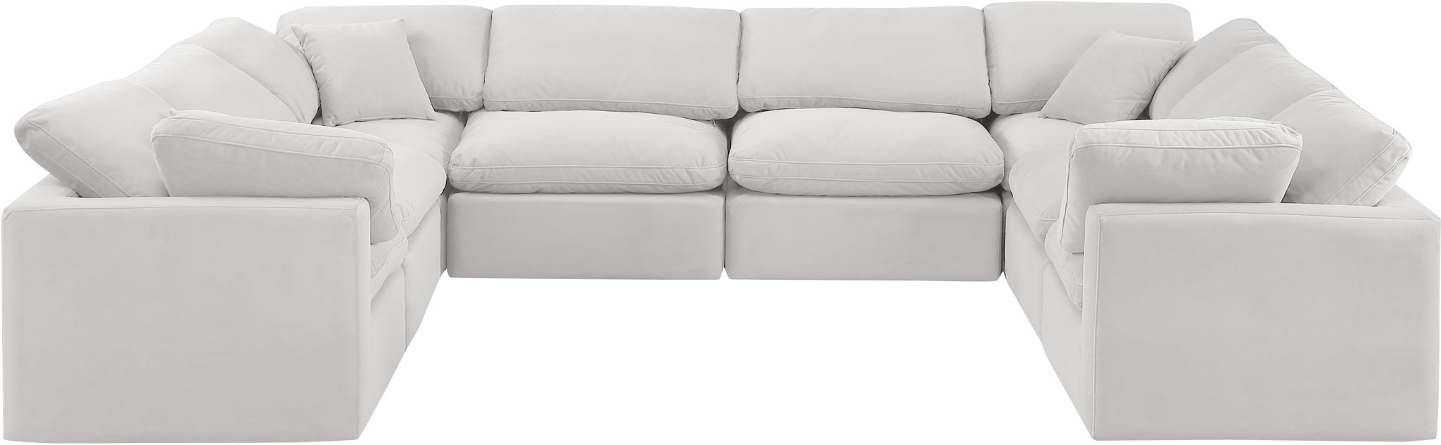 Indulge - Velvet 8 Piece Modular Sectional - Urban Living Furniture (Los Angeles, CA)
