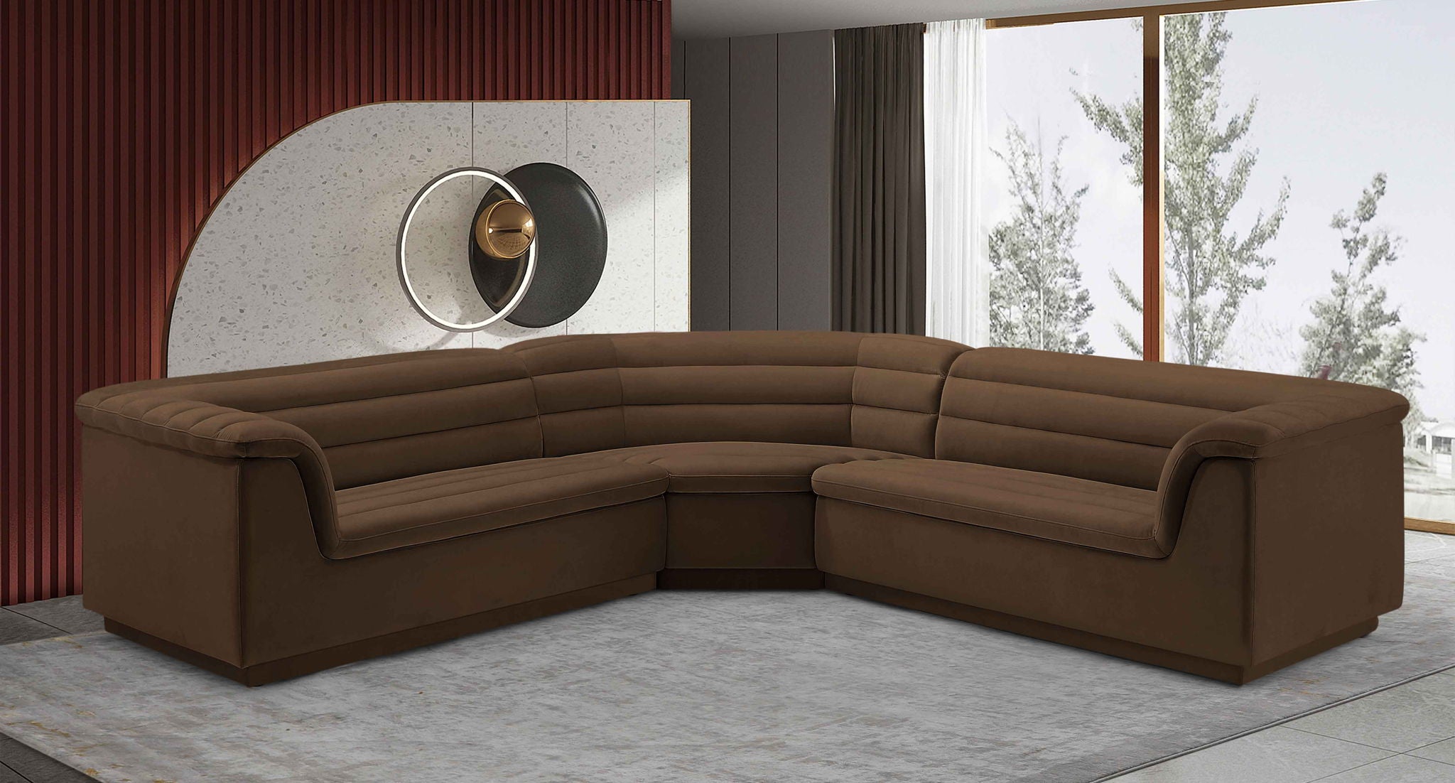 Cascade - Velvet Modular Sectional - Urban Living Furniture (Los Angeles, CA)