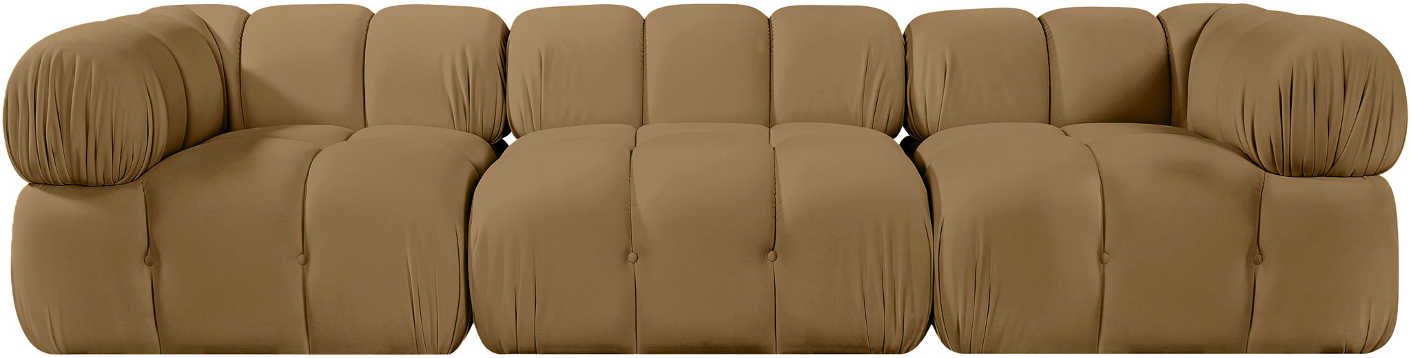 Orin - Velvet Performance Fabric Upholstered 3 Piece Modular Sofa - Urban Living Furniture (Los Angeles, CA)