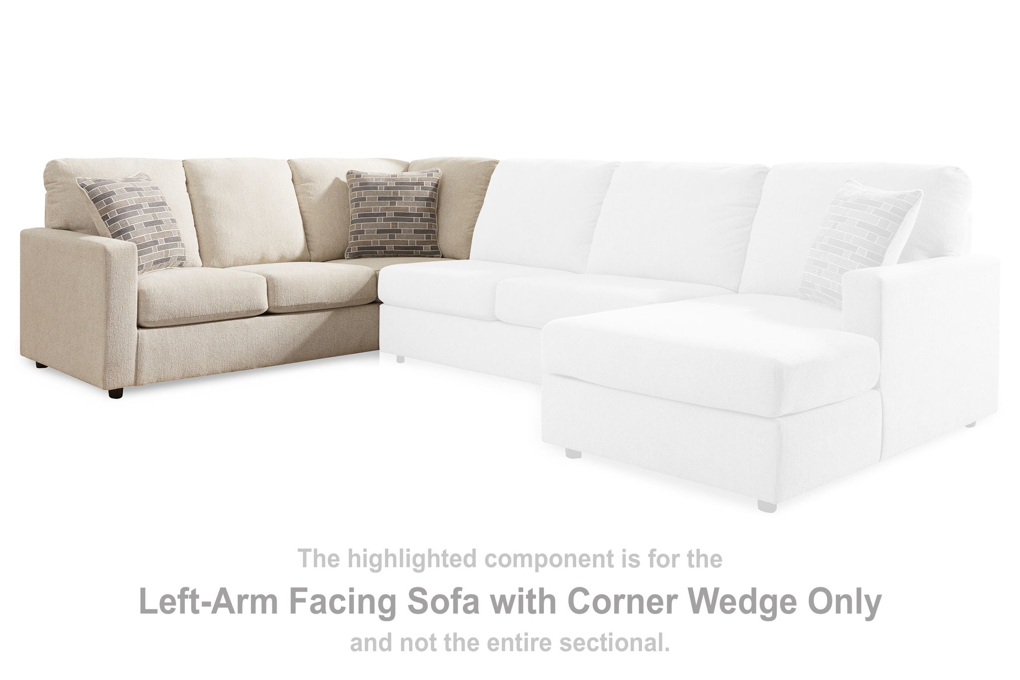 Edenfield - Sofa, Wedge - Urban Living Furniture (Los Angeles, CA)