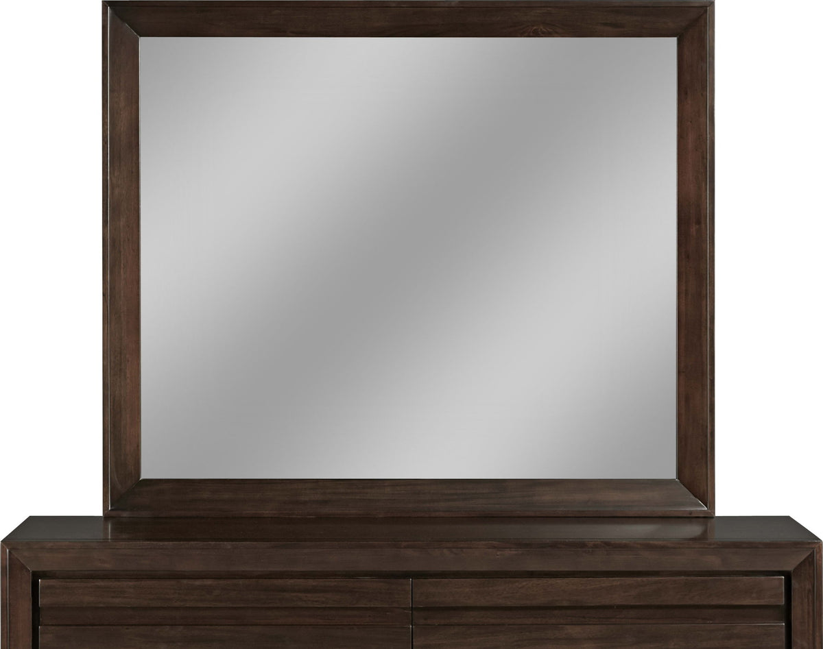 Element - Mirror - Chocolate Brown