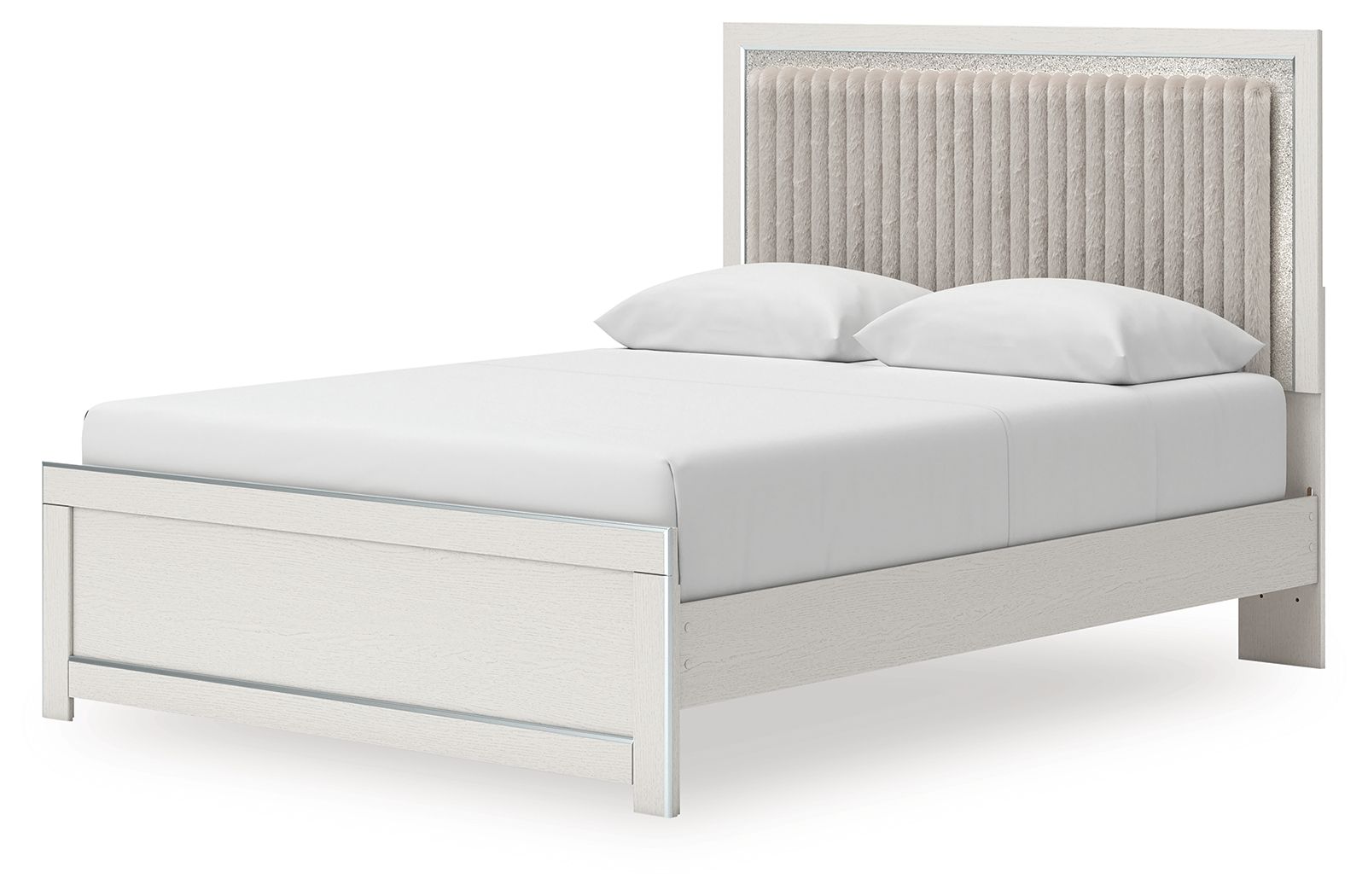 Zuraleus - Upholstered Panel Platform Bed With Roll Slats - Urban Living Furniture (Los Angeles, CA)