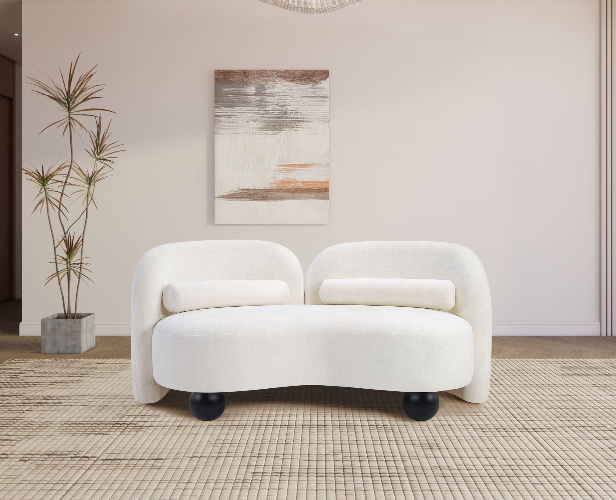Daphne - Chenille Loveseat - Urban Living Furniture (Los Angeles, CA)