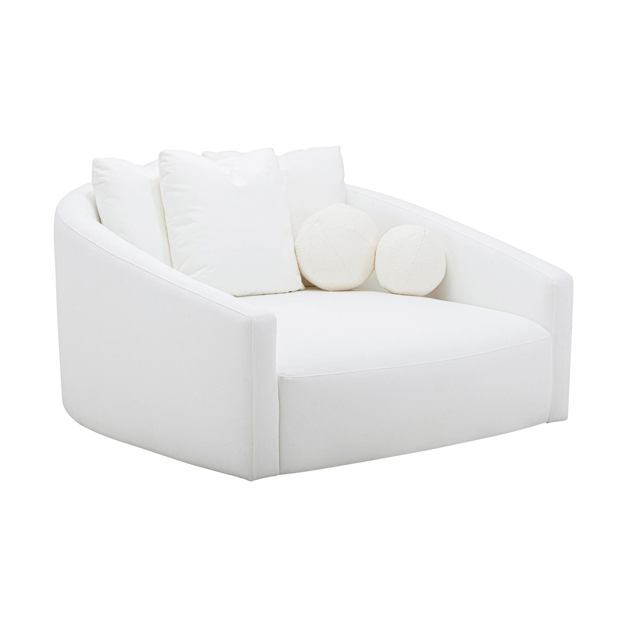 Hanim - Linen Daybed - Cream - Urban Living Furniture (Los Angeles, CA)