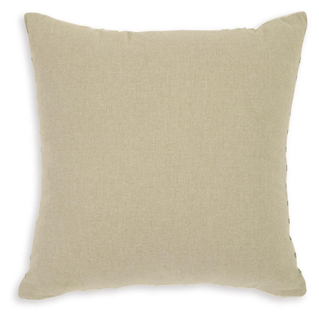 Rowton - Pillow (Set of 4) - White / Green - Urban Living Furniture (Los Angeles, CA)
