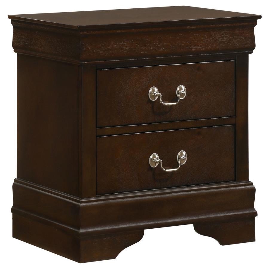 Louis Philippe - Two-drawer Nightstand - Urban Living Furniture (Los Angeles, CA)