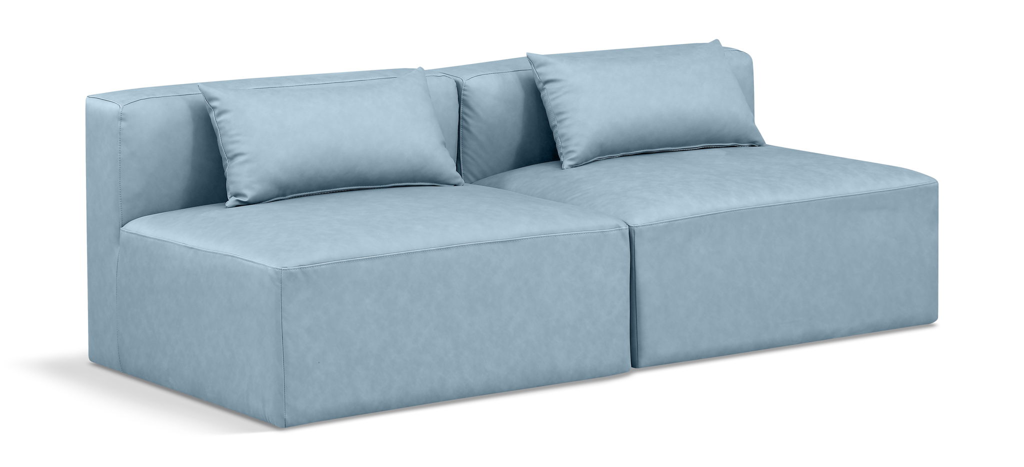 Cube - Modular 2 Seat Armless Sofa - Urban Living Furniture (Los Angeles, CA)