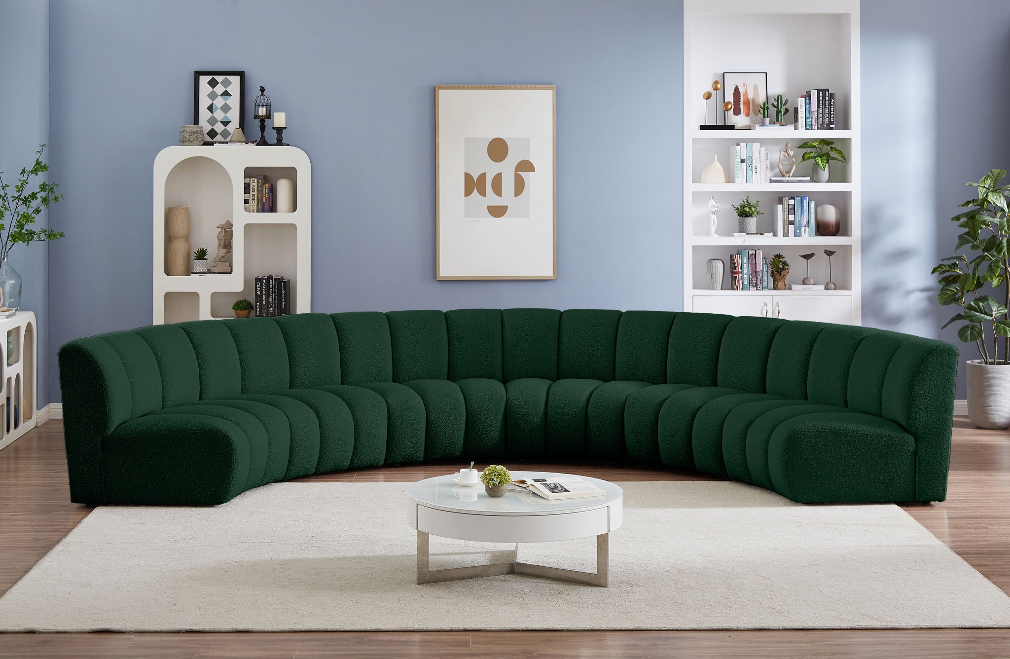 Infinity - 6 Piece Boucle Modular Sectional - Urban Living Furniture (Los Angeles, CA)
