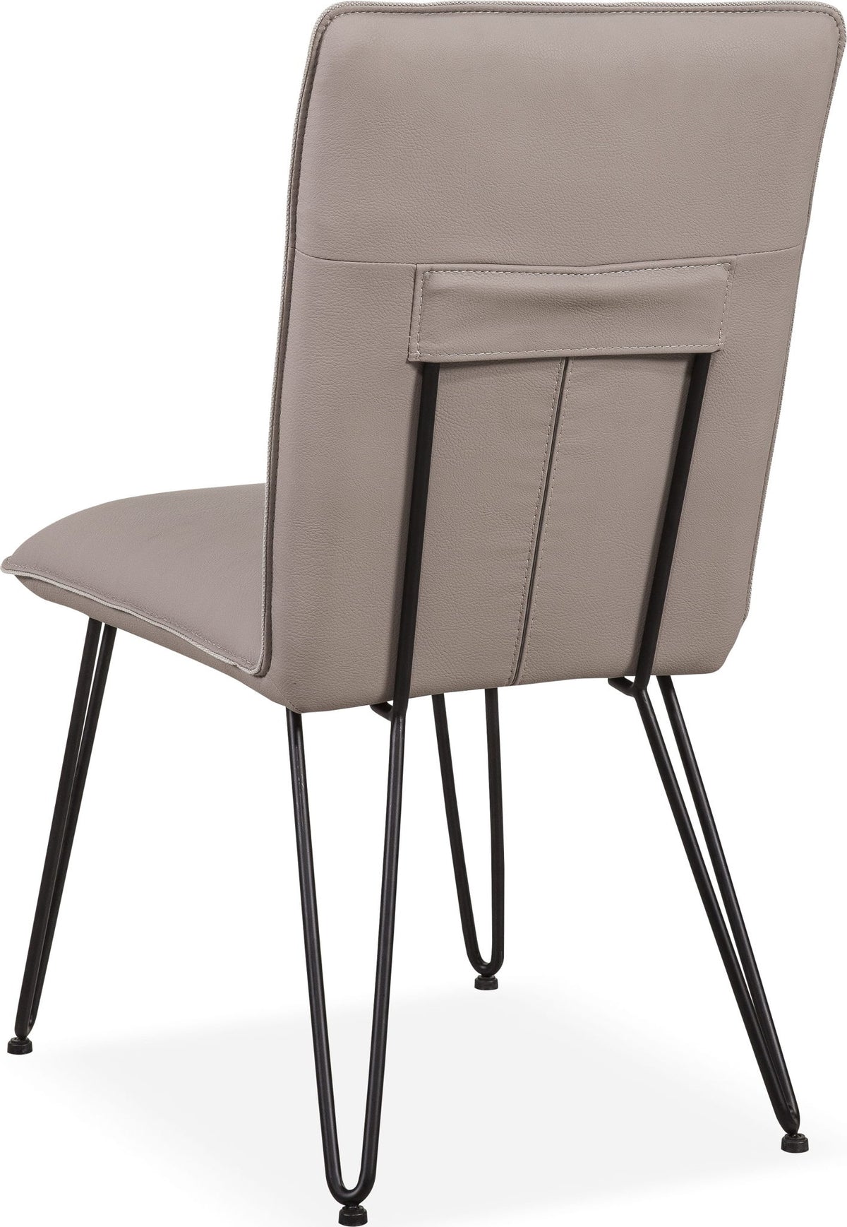 Crossroads - Demi Hairpin Leg Modern Dining Chair (Set of 2)