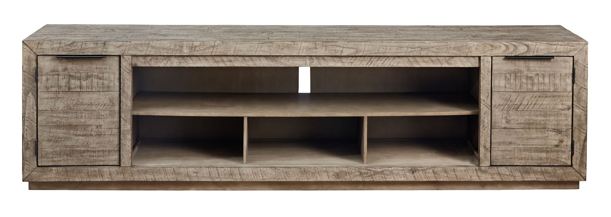Krystanza - Weathered Gray - XL TV Stand w/Fireplace Option - Urban Living Furniture (Los Angeles, CA)