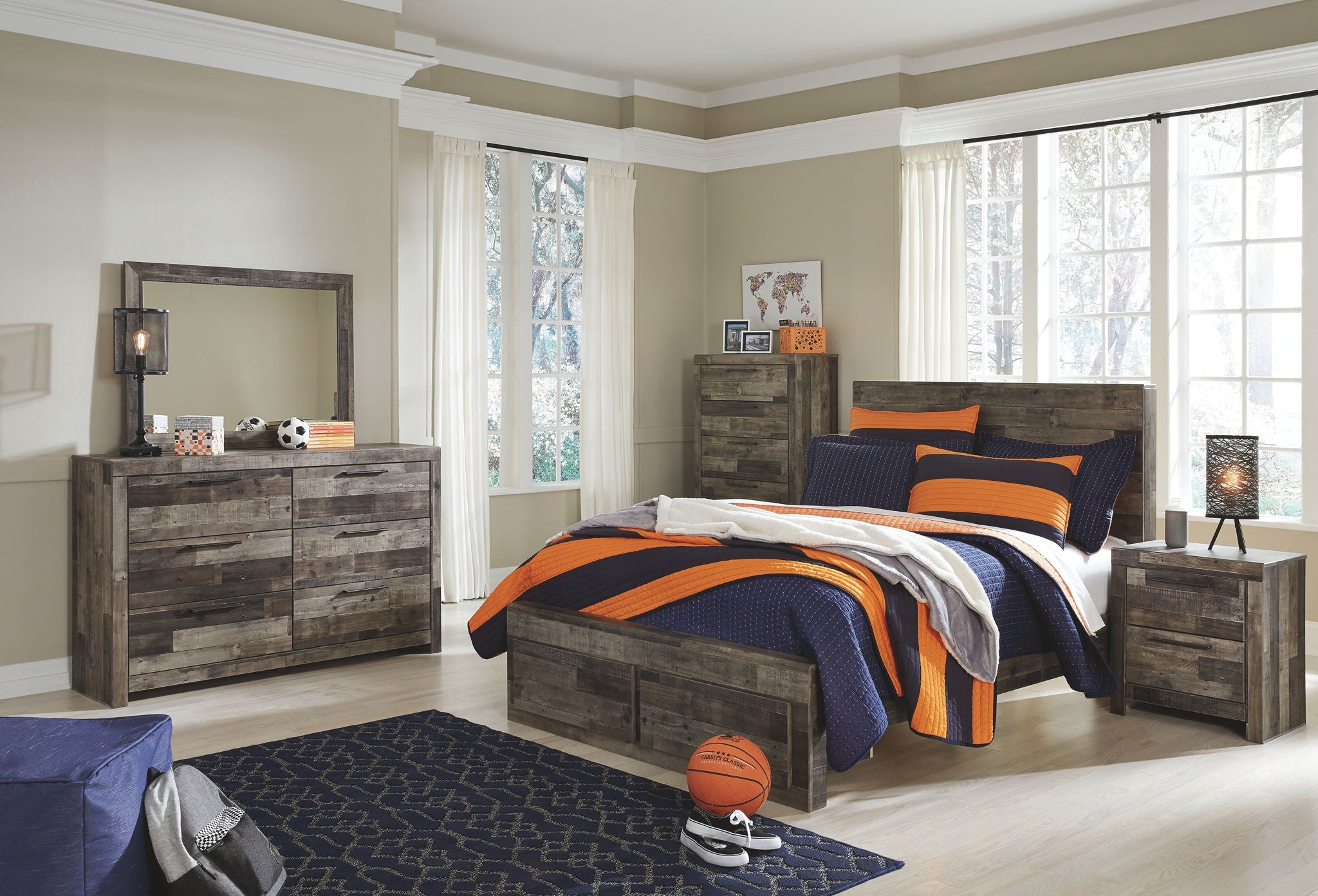Derekson - Youth Panel Bedroom Set - Urban Living Furniture (Los Angeles, CA)