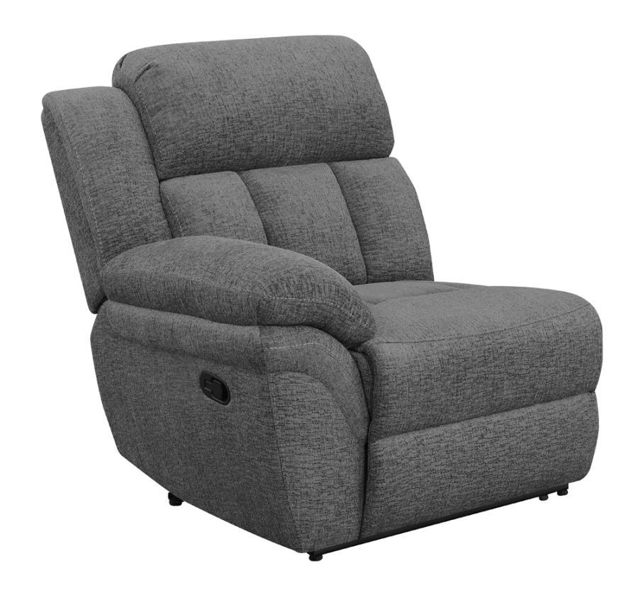 Bahrain - Upholstered LAF Recliner - Charcoal - Urban Living Furniture (Los Angeles, CA)