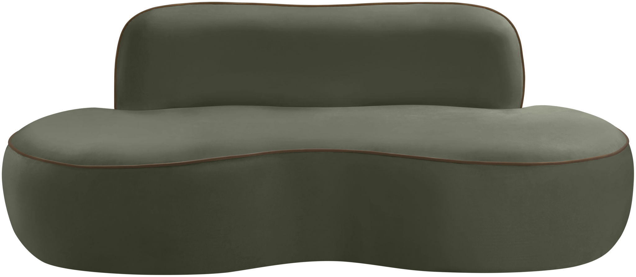 Swerve - Velvet 77" Upholstered Loveseat - Urban Living Furniture (Los Angeles, CA)