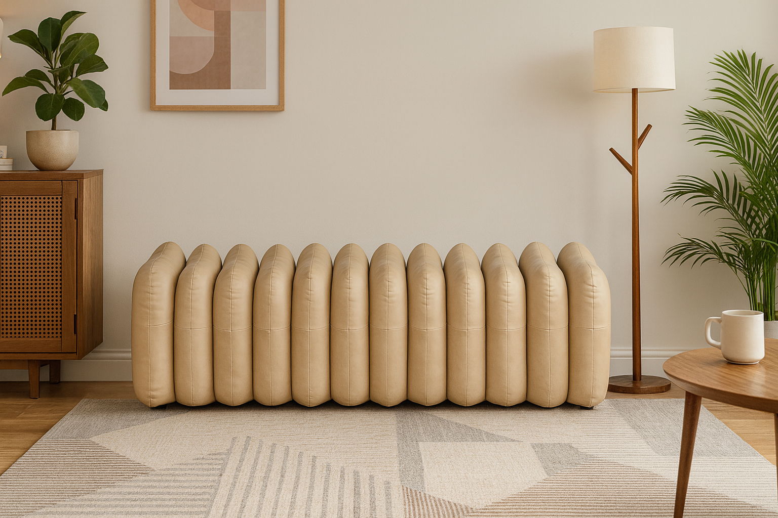 Atticus - Bench - Tan