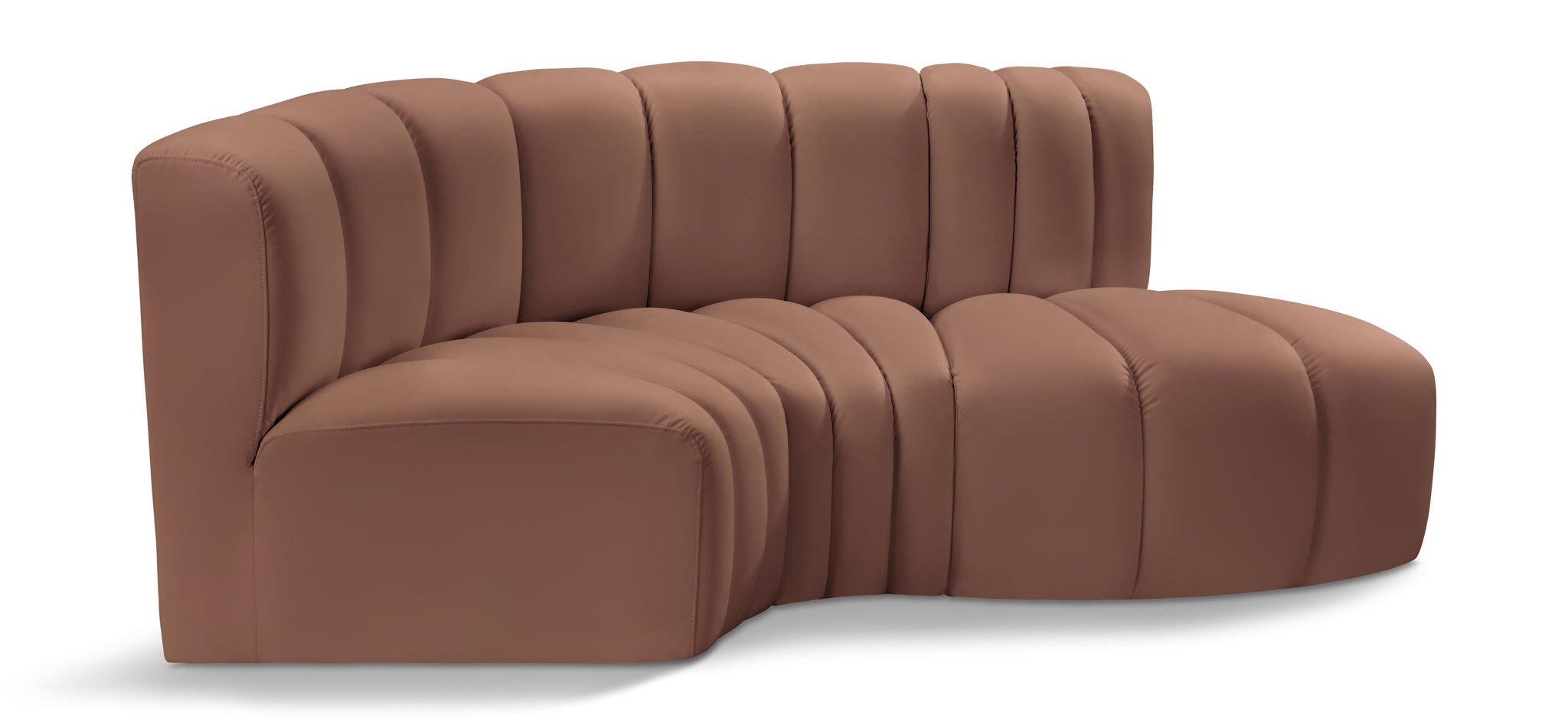 Arc - Faux Leather 3 Piece Modular L-Shaped Sofa - Urban Living Furniture (Los Angeles, CA)