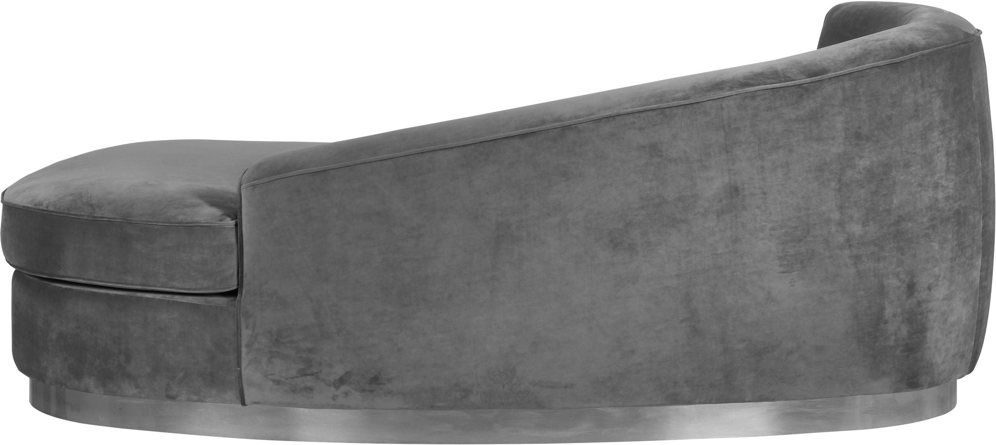 Julian - Chaise with Chrome Base - Urban Living Furniture (Los Angeles, CA)