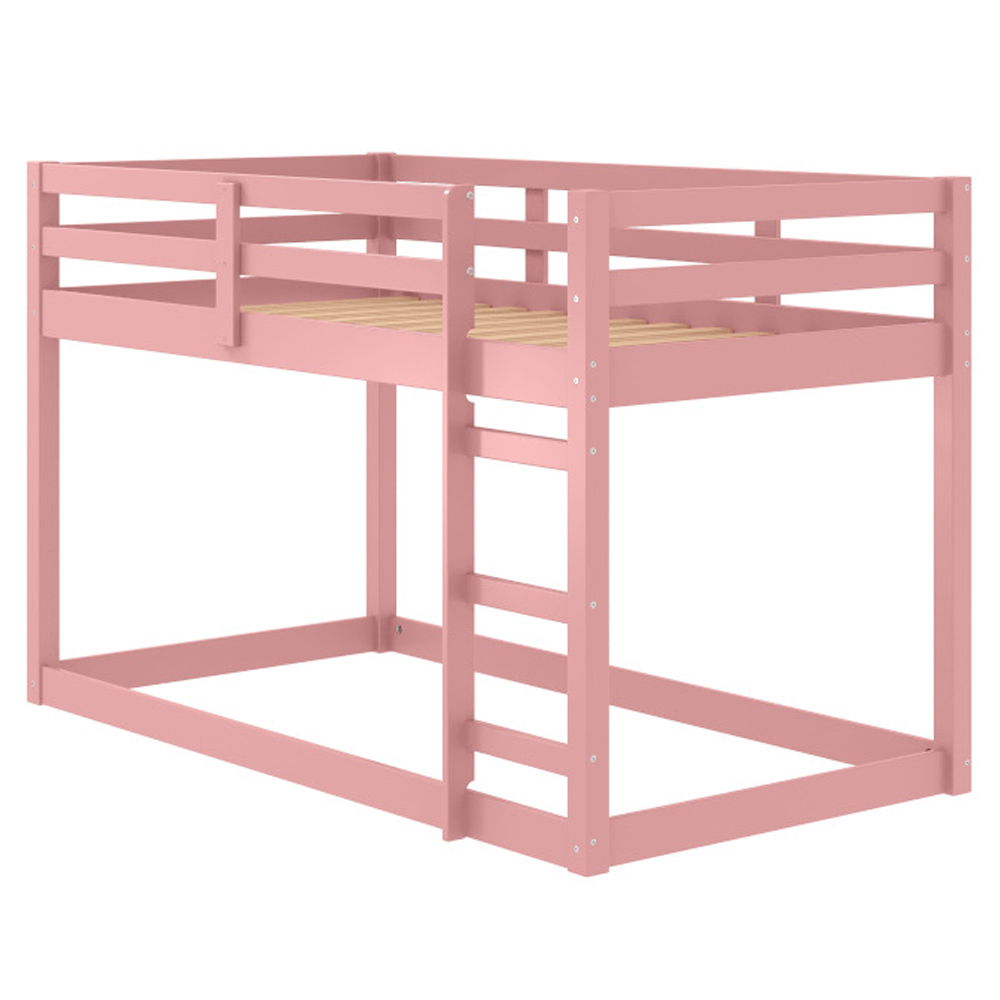 Gaston II - Twin Loft Bed - Pink - Urban Living Furniture (Los Angeles, CA)