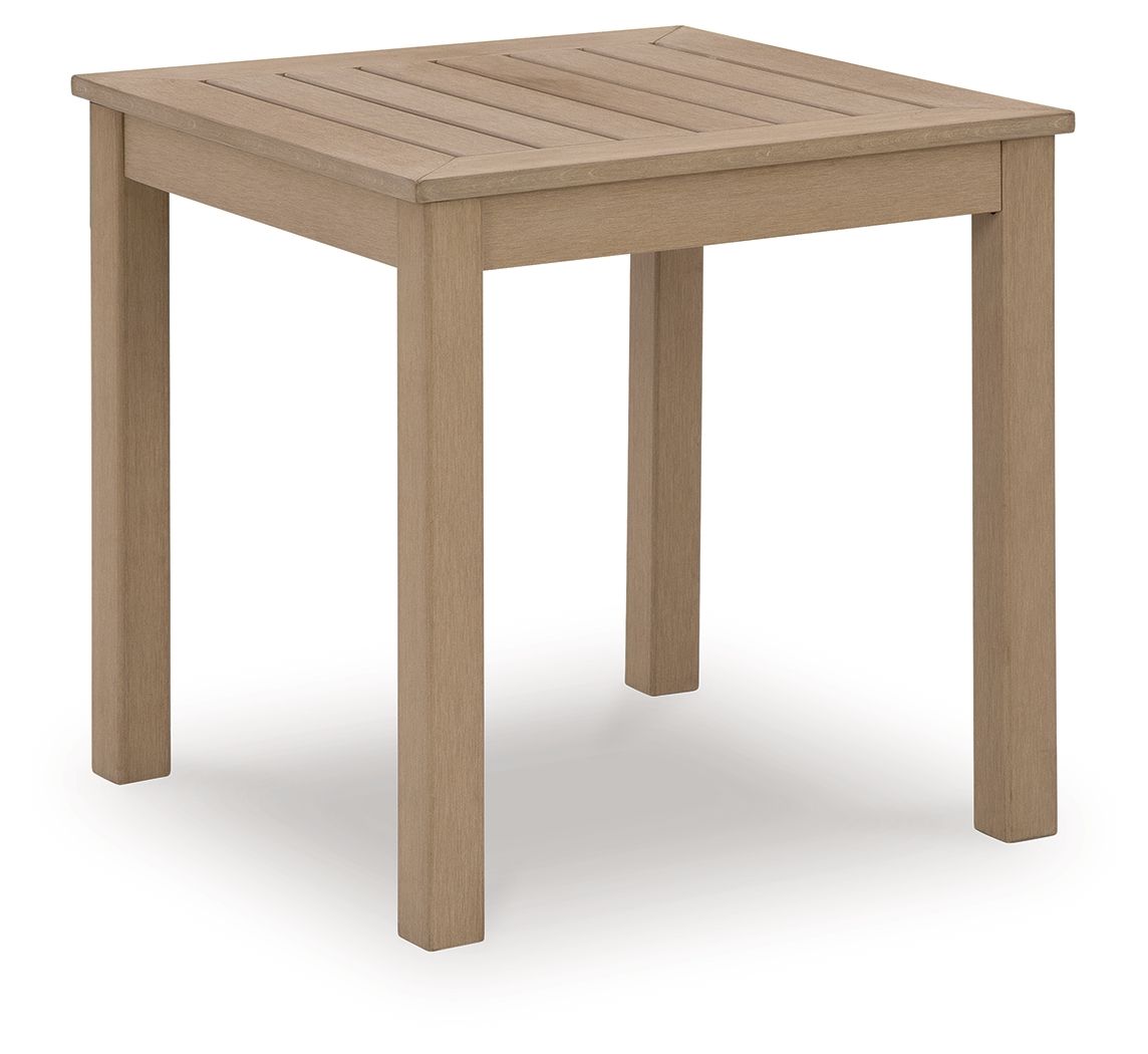 Hallow Creek - Driftwood - Square End Table - Urban Living Furniture (Los Angeles, CA)
