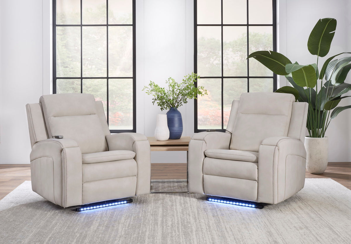 Armstrong - Power Recliner With Heat, Massage And Auto-Glide