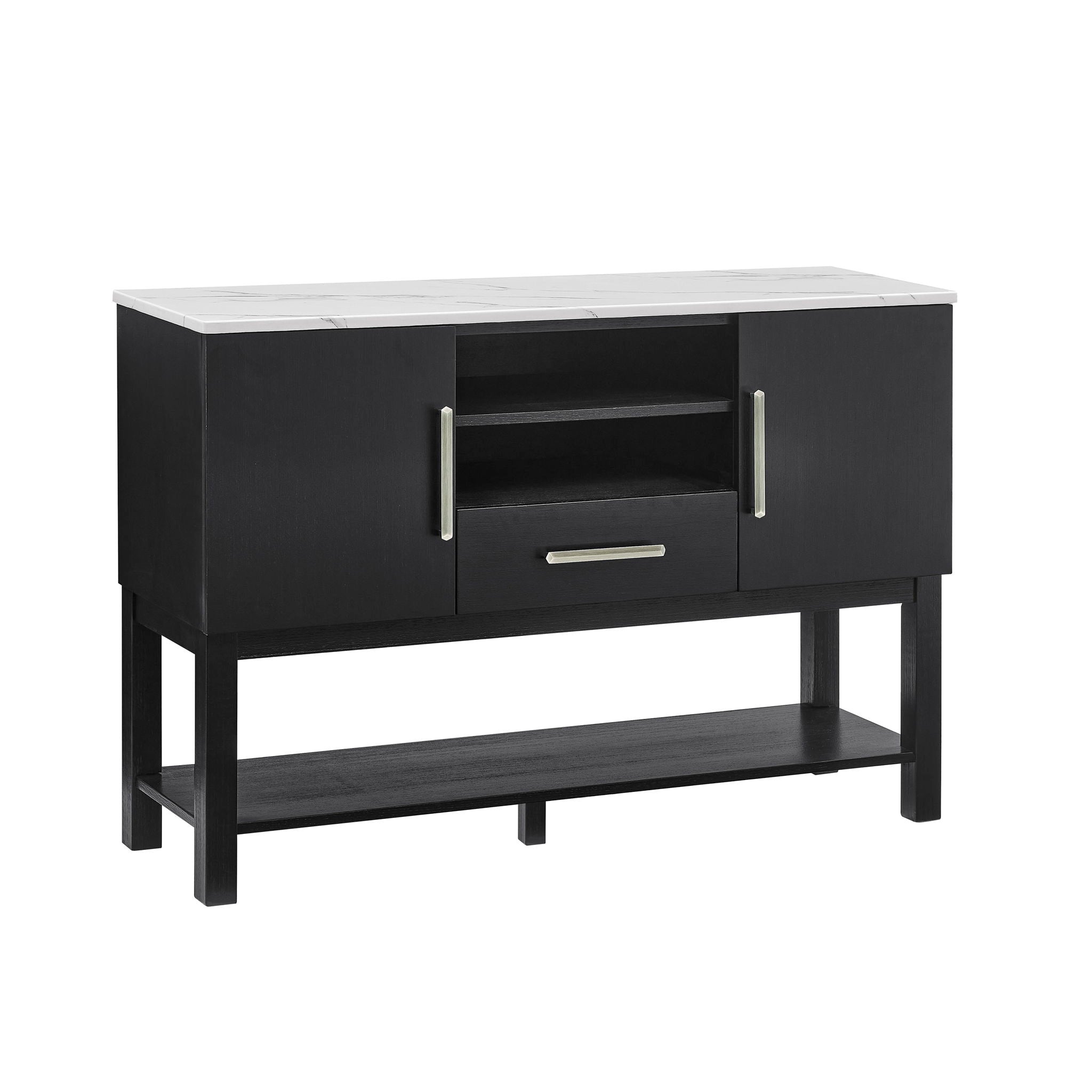 Vance - Side Board - Charcoal / White - Urban Living Furniture (Los Angeles, CA)