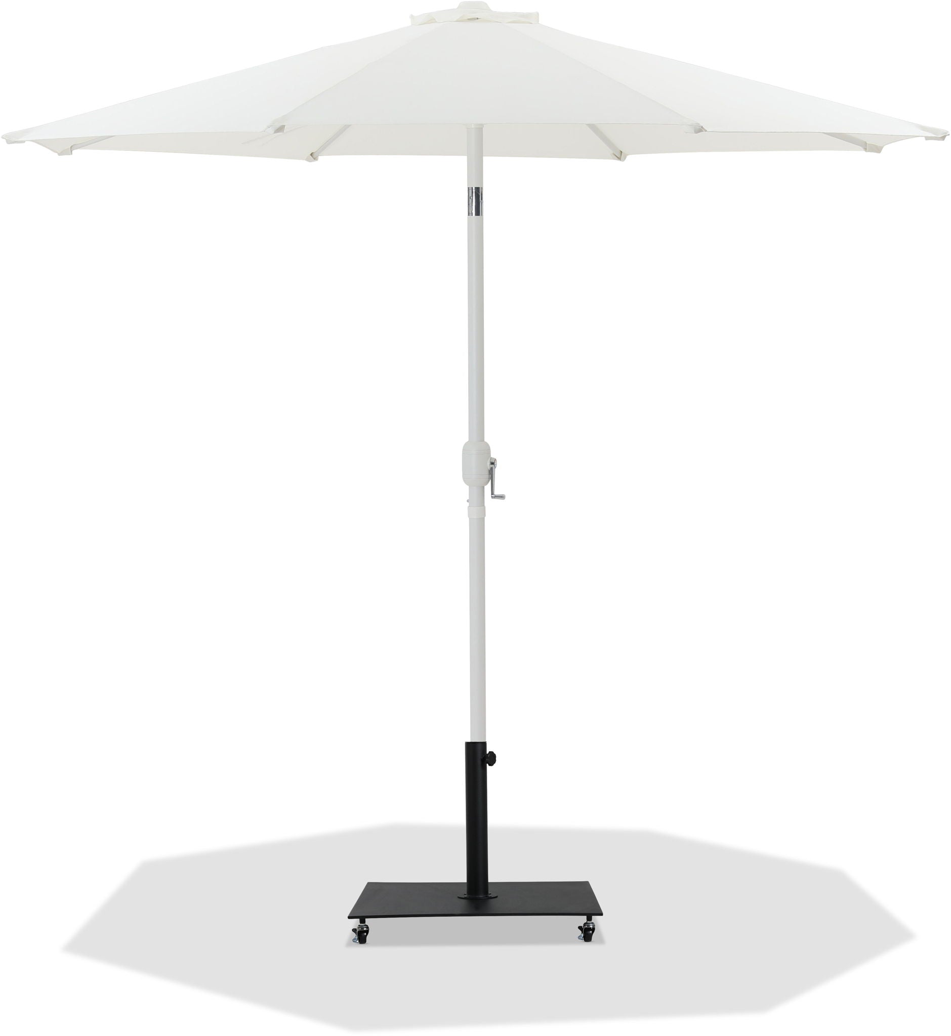 Fiji - Aluminum Patio Umbrella With Square Black And White Base - Urban Living Furniture (Los Angeles, CA)
