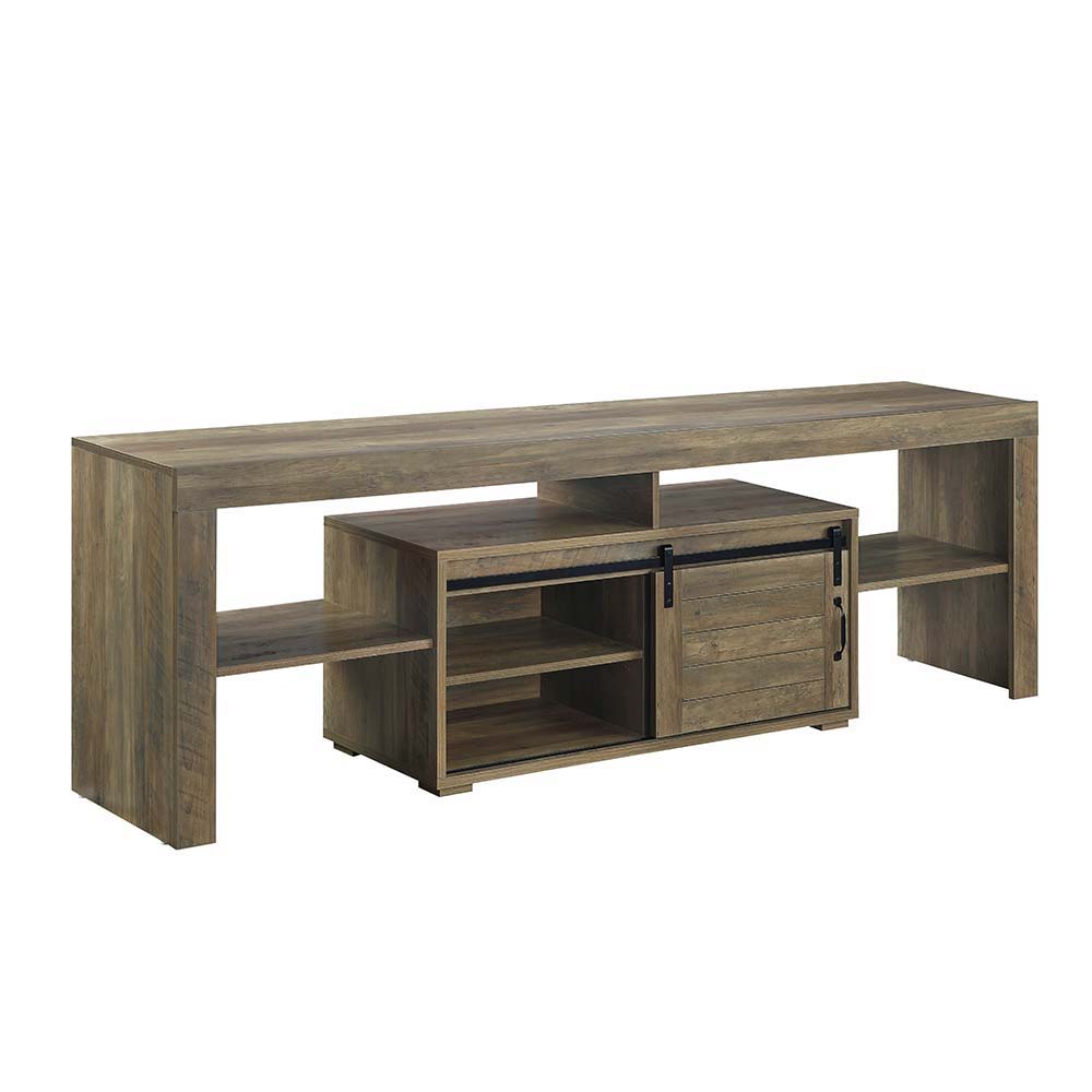 Wasim - TV Stand - Rustic Oak - Urban Living Furniture (Los Angeles, CA)
