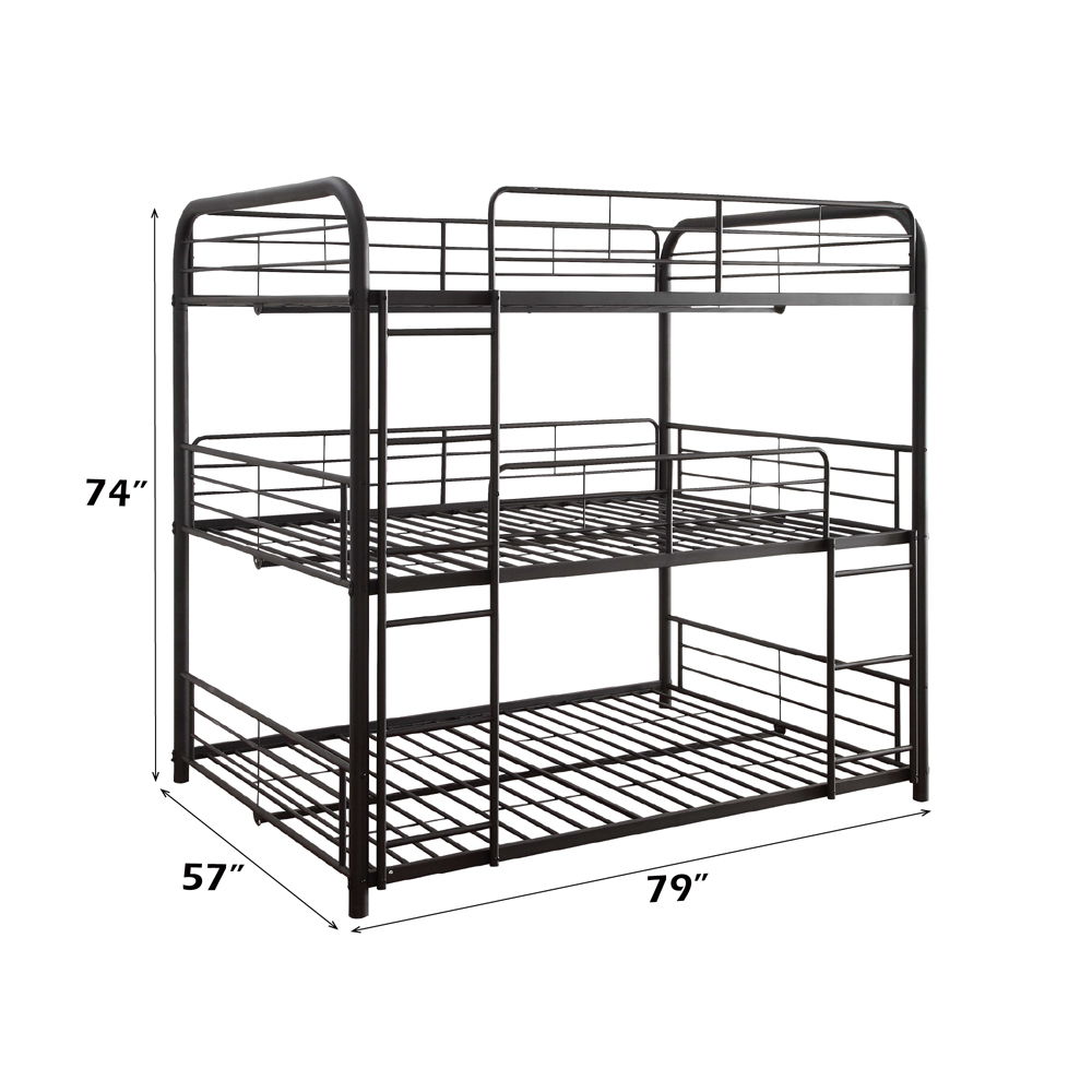 Cairo - Triple Bunk Bed - Urban Living Furniture (Los Angeles, CA)