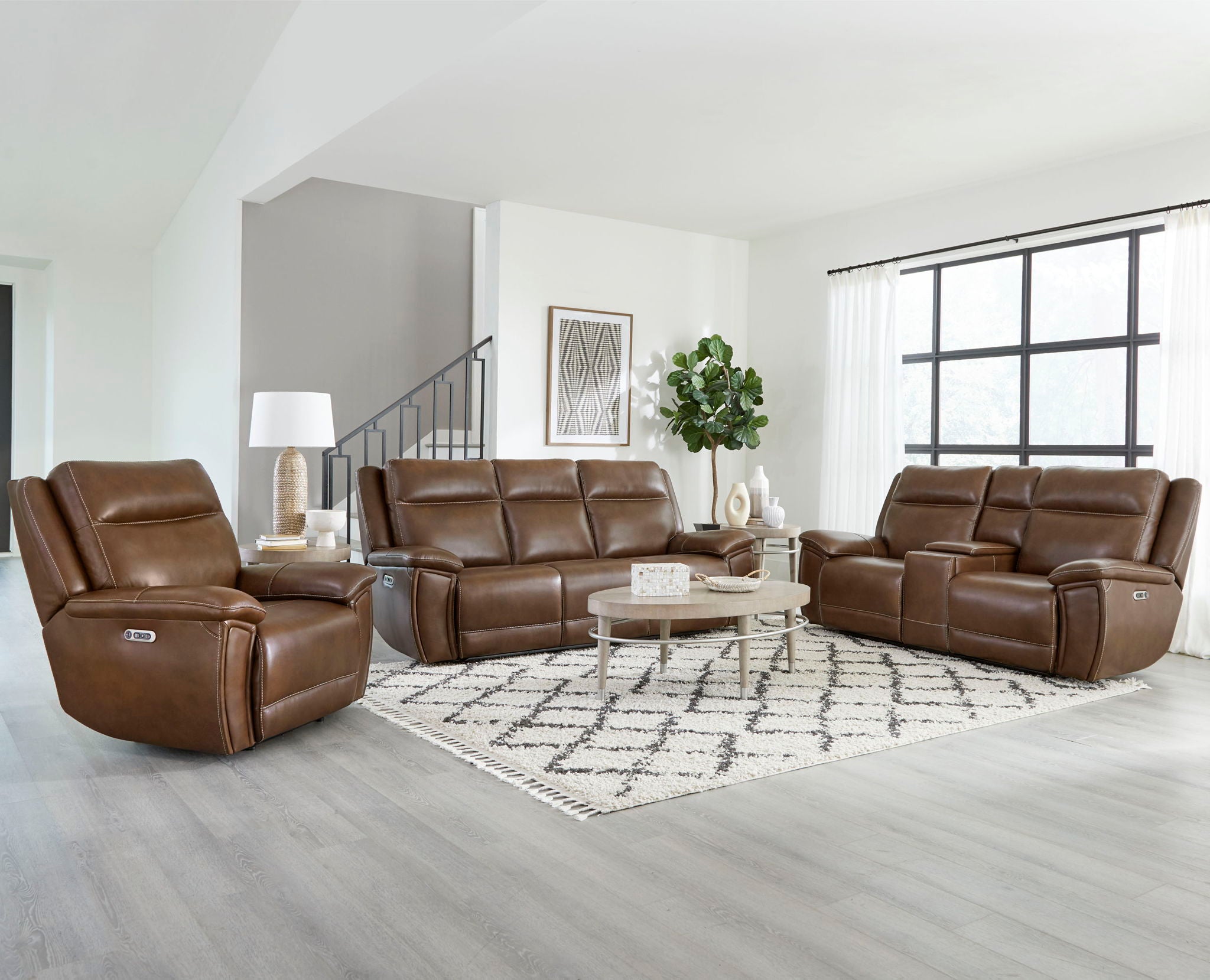 Jameson - Power Reclining Zero Gravity Sofa - Hickory - Urban Living Furniture (Los Angeles, CA)